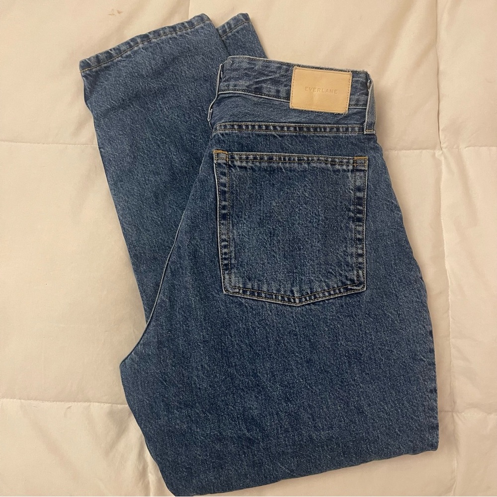 Everlane women’s Demin  Straight Jeans- curvy 90’s cheeky